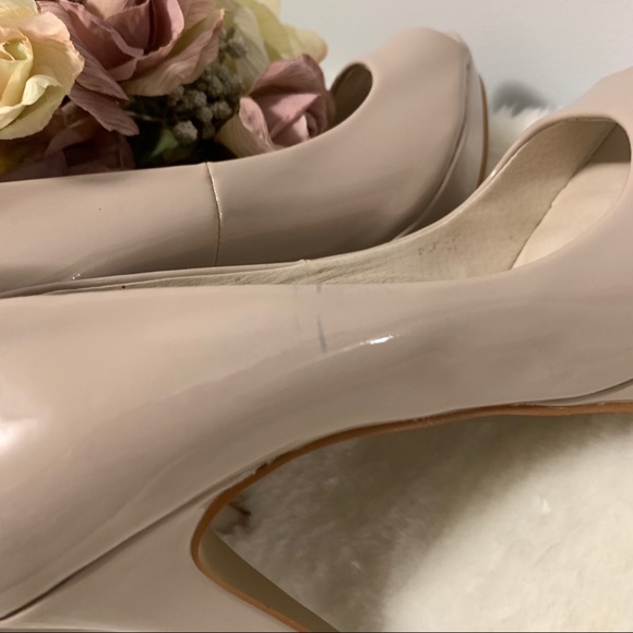Aldo Peep Toe Nude Heels - Picture 10 of 10